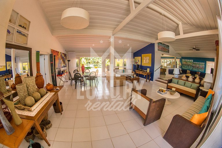 Deslumbrante Casa em Frente a Praia de Manguinhos