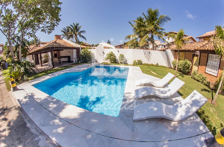 Linda Casa em Condomínio Pé na Areia de Geribá Por Luxury Re