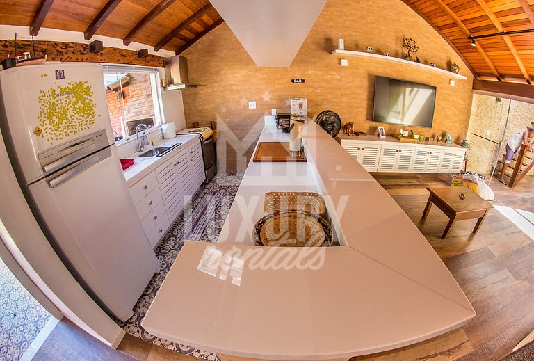 Linda Casa em Condomínio Pé na Areia de Geribá Por Luxury Re