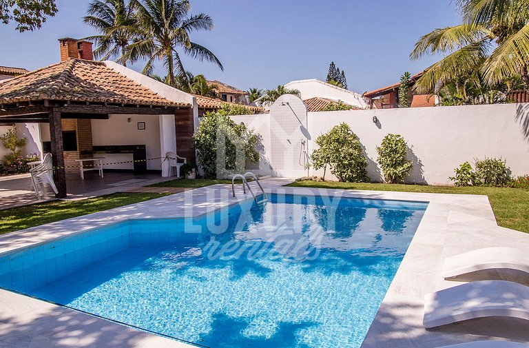 Linda Casa em Condomínio Pé na Areia de Geribá Por Luxury Re