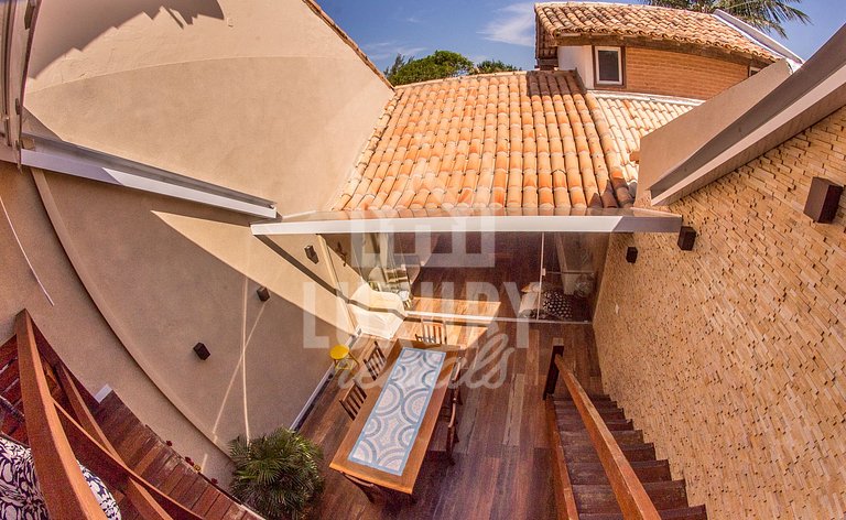 Linda Casa em Condomínio Pé na Areia de Geribá Por Luxury Re