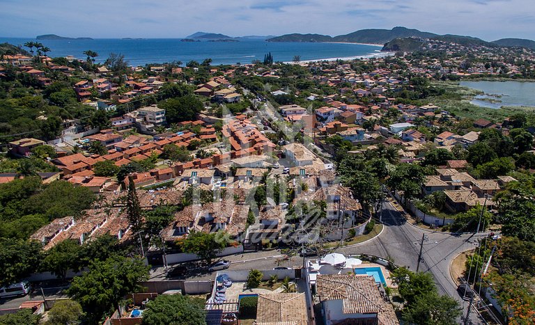 Casa com Vista Incrível quatro Suítes Prx a Geriba