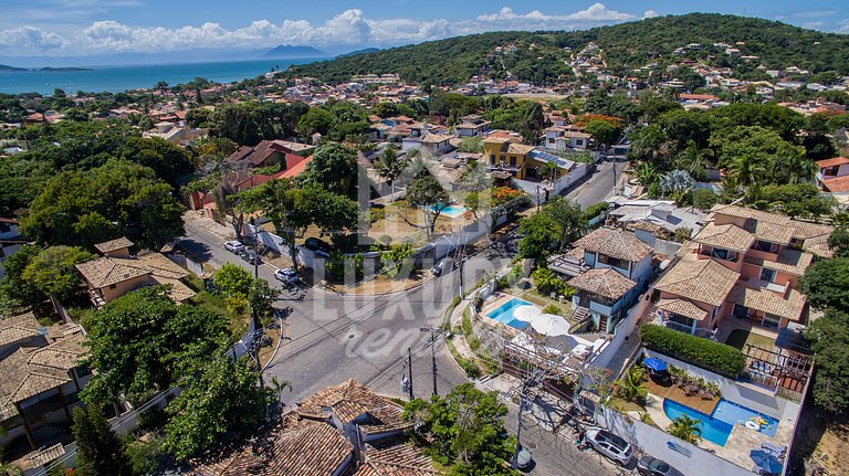Casa com Vista Incrível quatro Suítes Prx a Geriba