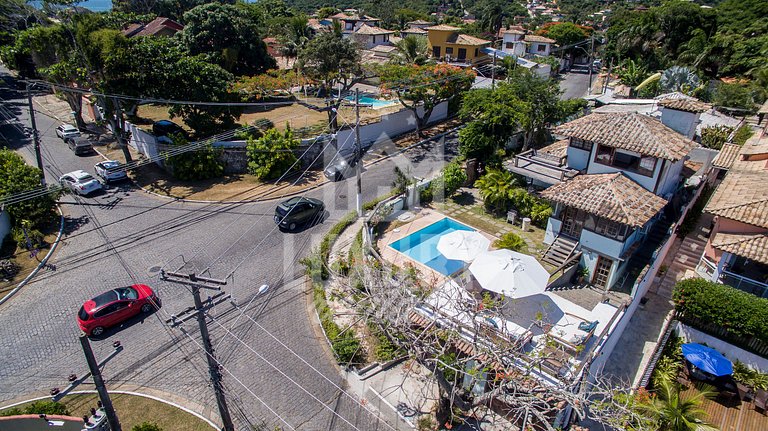 Casa com Vista Incrível quatro Suítes Prx a Geriba