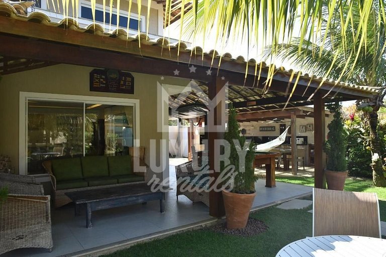 Excelente Casa em Condomínio na Praia de Geribá