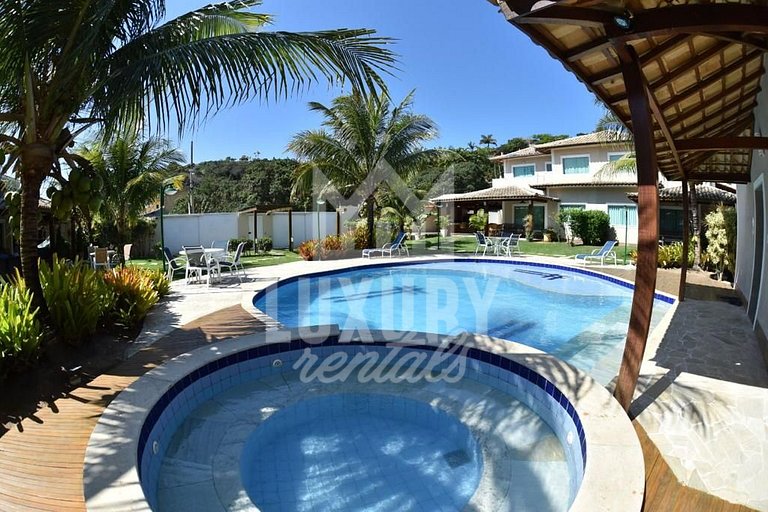 Excelente Casa em Condomínio na Praia de Geribá