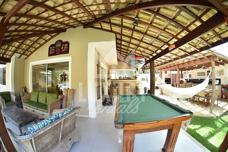 Excelente Casa em Condomínio na Praia de Geribá