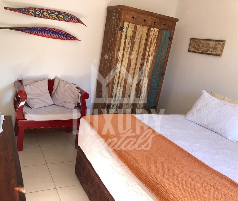 Excelente Casa em Condomínio na Praia de Geribá