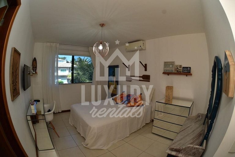 Excelente Casa em Condomínio na Praia de Geribá