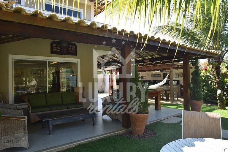 Excelente Casa em Condomínio na Praia de Geribá