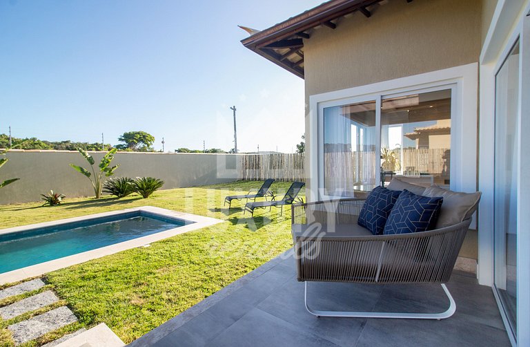Casa Moderna e Luxuosa com Quatro Suítes Próx a Rua das Pedr