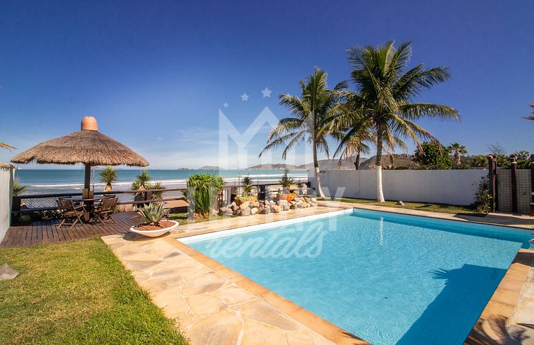 Paraíso Pé na Areia de Geribá com Cinco Suítes Por Luxury Re