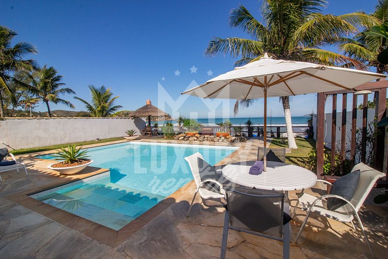 Paraíso Pé na Areia de Geribá com Cinco Suítes Por Luxury Re