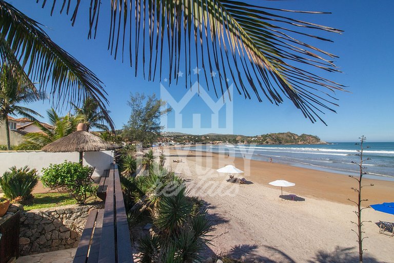 Paraíso Pé na Areia de Geribá com Cinco Suítes Por Luxury Re