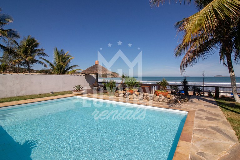 Paraíso Pé na Areia de Geribá com Cinco Suítes Por Luxury Re