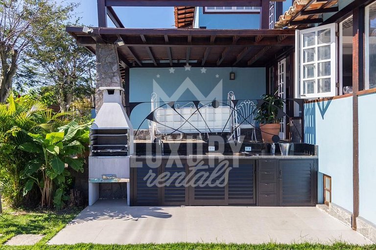 Casa com Vista Incrível quatro Suítes Prx a Geriba