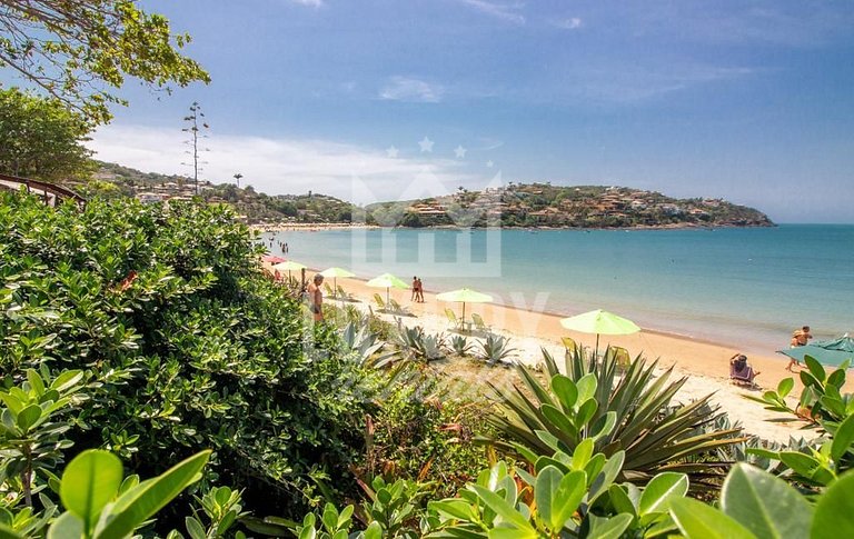 Mansão Beira Mar com Cinco Suítes na Praia da Ferradura - Po