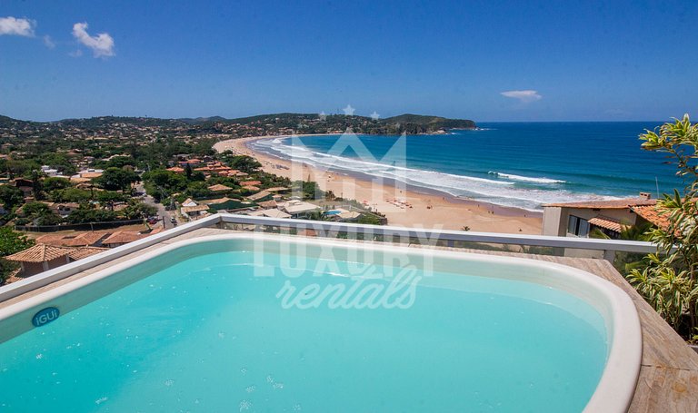 Vista Panorâmica em Geribá Por Luxury Rentals