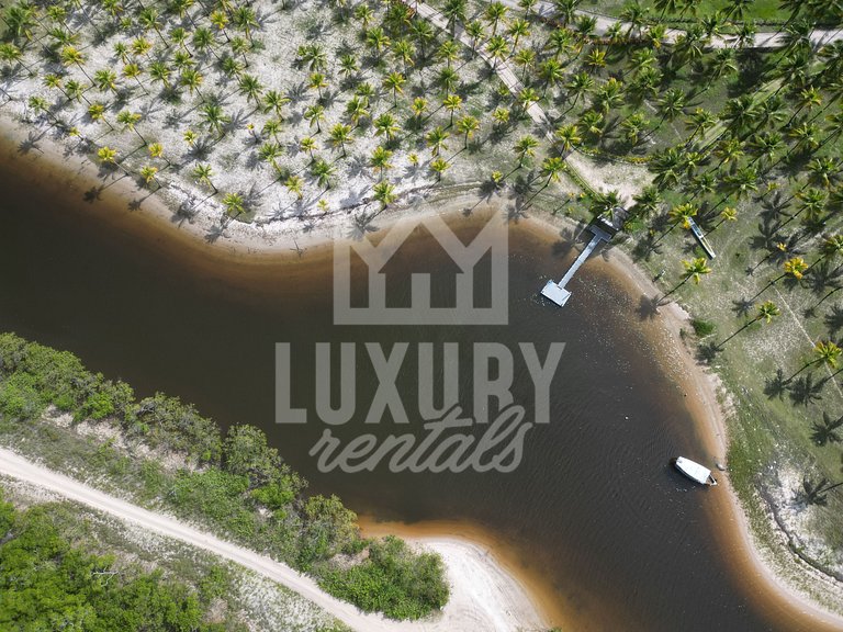 Fazenda Exclusiva, Com Doze Suítes, Praia Privativa e Próxim