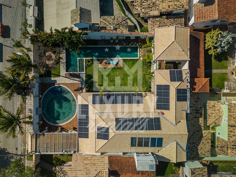 Mansão de Cinco Suítes próximo a Praia de Geribá por Luxury