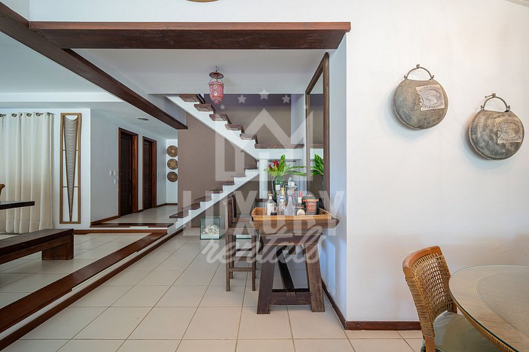 Casa com Cinco Suítes em Geribá por Luxury Rentals