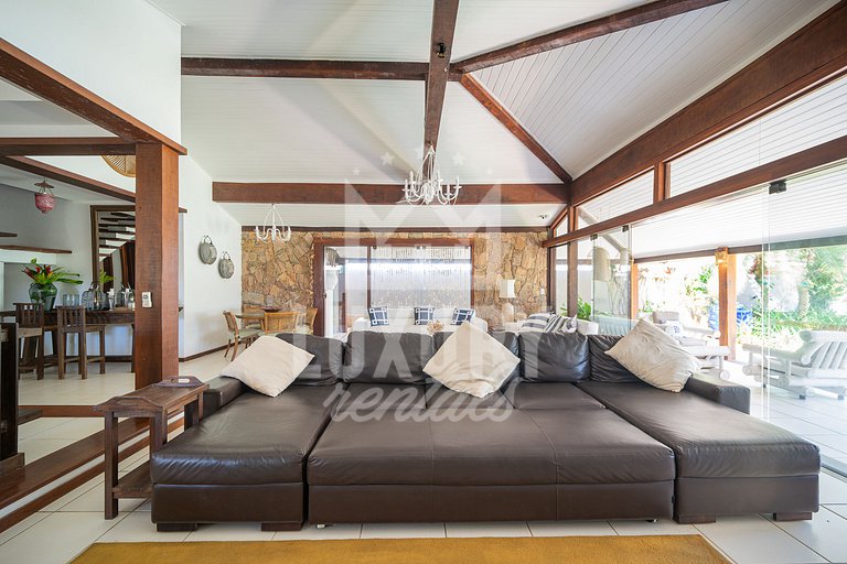 Casa com Cinco Suítes em Geribá por Luxury Rentals