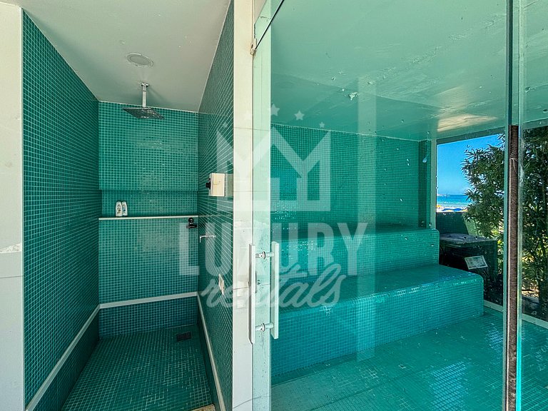 Mansão Pé na Areia com Dez Suítes em Geribá