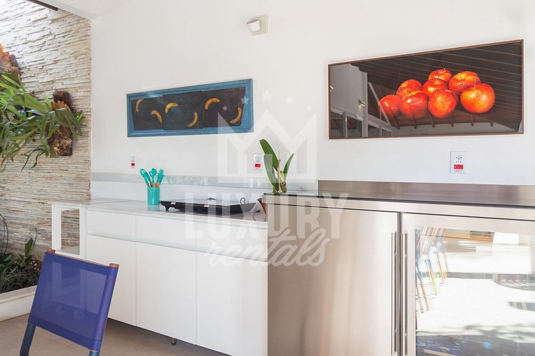 Mansão Resort em Geribá com Cinco Suítes