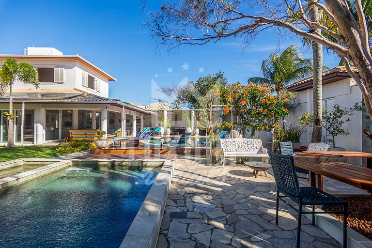 Mansão Resort em Geribá com Cinco Suítes