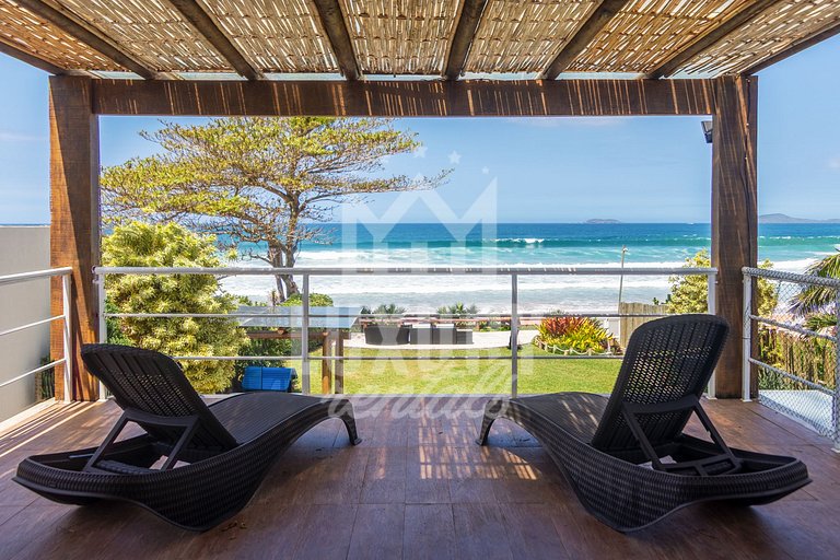 Mansão Pé na Areia da Praia de Geribá com Seis Suítes Por Lu