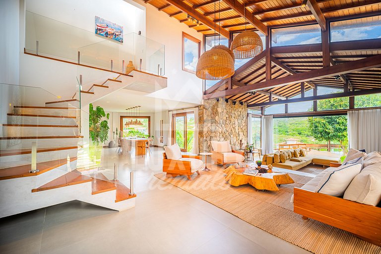 Refúgio de Luxo com Vista para as Montanhas