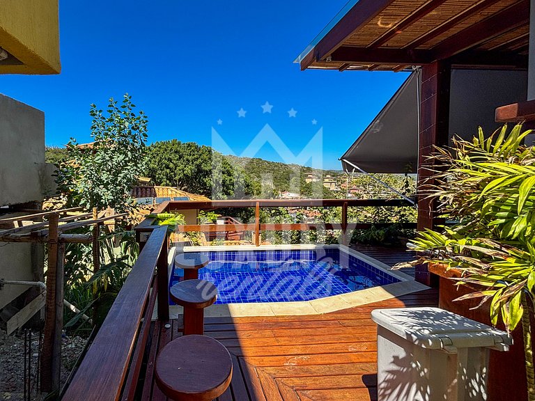 Casa em Condomínio com Acesso Direto à Geribá