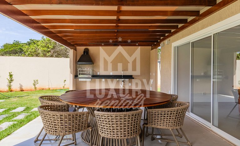 Casa Luxo com 4 suítes e piscina-Centro de Búzios