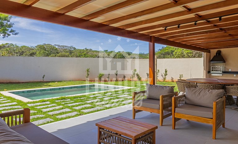 Casa Luxo com 4 suítes e piscina-Centro de Búzios
