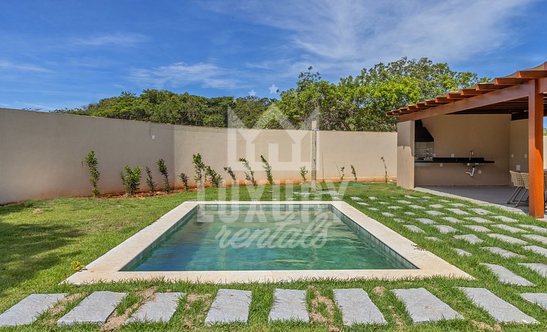 Casa Luxo com 4 suítes e piscina-Centro de Búzios