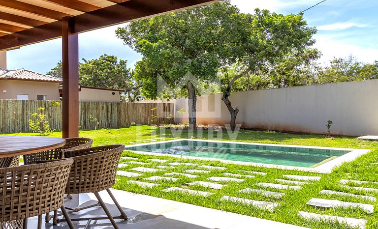 Casa Luxo com 4 suítes e piscina-Centro de Búzios