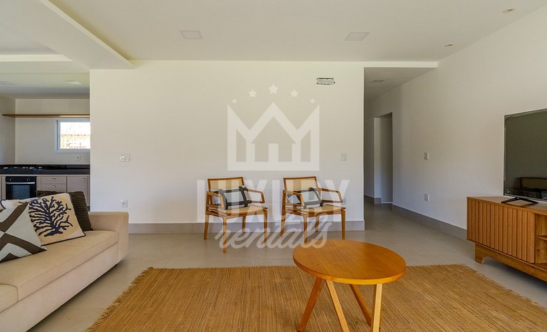 Casa Luxo com 4 suítes e piscina-Centro de Búzios