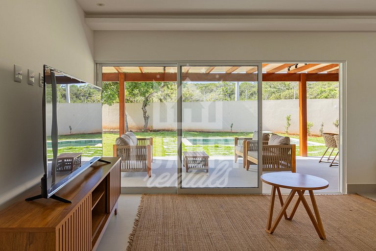 Casa Luxo com 4 suítes e piscina-Centro de Búzios