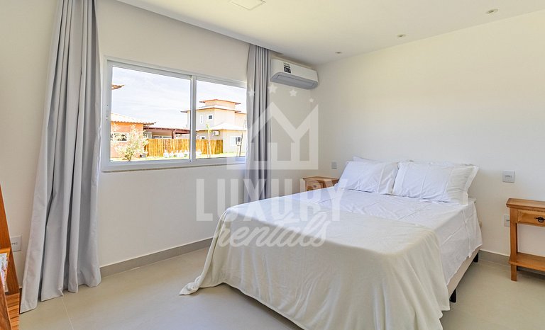 Casa Luxo com 4 suítes e piscina-Centro de Búzios