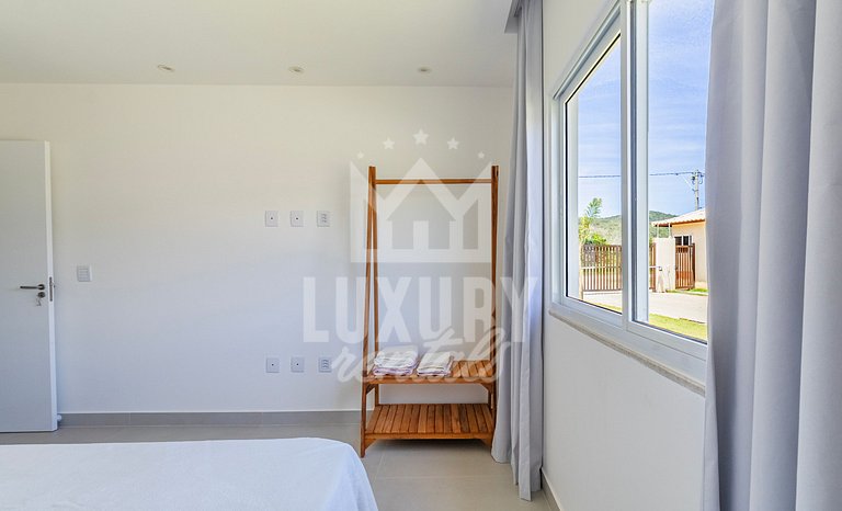 Casa Luxo com 4 suítes e piscina-Centro de Búzios