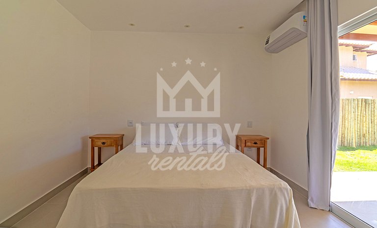 Casa Luxo com 4 suítes e piscina-Centro de Búzios