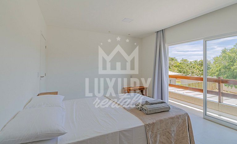 Casa Luxo com 4 suítes e piscina-Centro de Búzios
