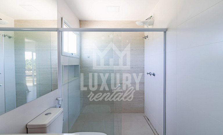 Casa Luxo com 4 suítes e piscina-Centro de Búzios
