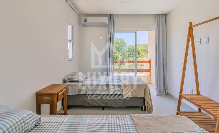 Casa Luxo com 4 suítes e piscina-Centro de Búzios