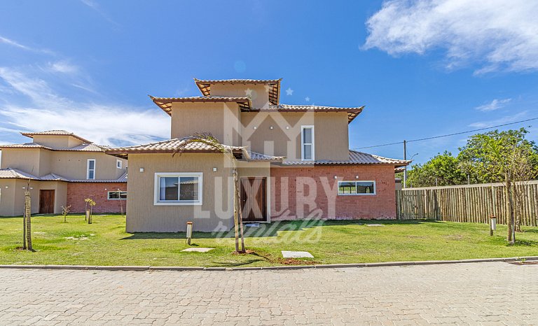 Casa Luxo com 4 suítes e piscina-Centro de Búzios