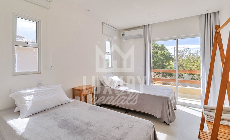 Casa Luxo com piscina no centro de Búzios