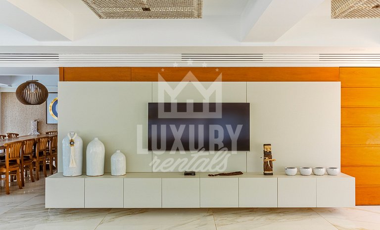 Luxo na Areia com Academia por Luxury Rentals