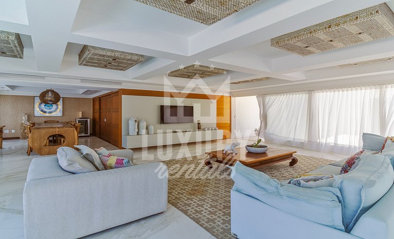 Luxo na Areia com Academia por Luxury Rentals