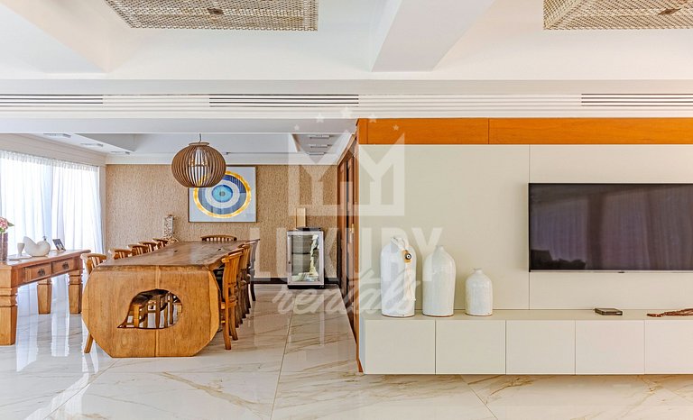 Luxo na Areia com Academia por Luxury Rentals