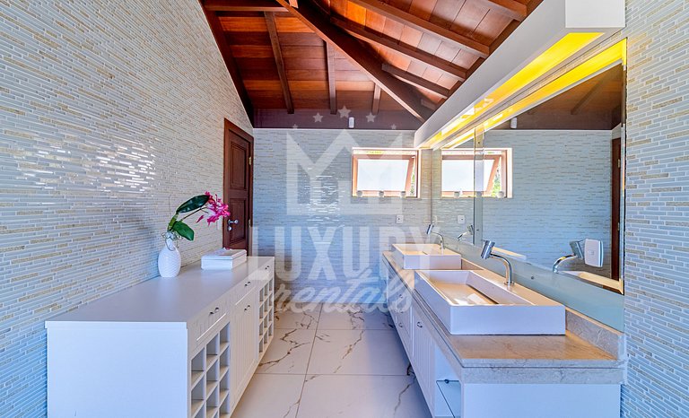 Luxo na Areia com Academia por Luxury Rentals